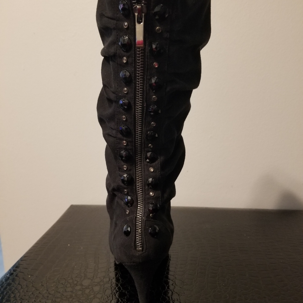 Black boots